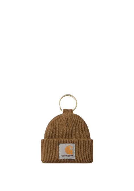 portachiavi mini watch hat  unisex marrone CARHARTT WIP | I036420HZ.XX